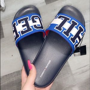 Tommy Hilfiger Navy blue slides